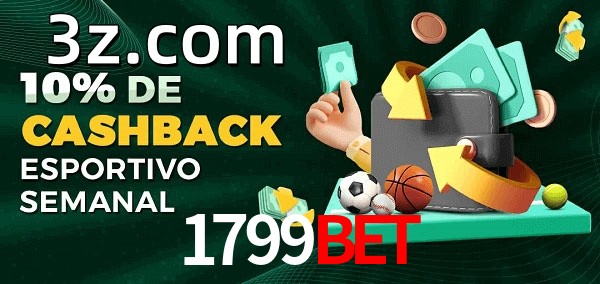 10% de bônus de cashback na 1799BET